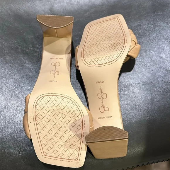 NEW Jessica Simpson sassia woven high heels 6 - Picture 6 of 6